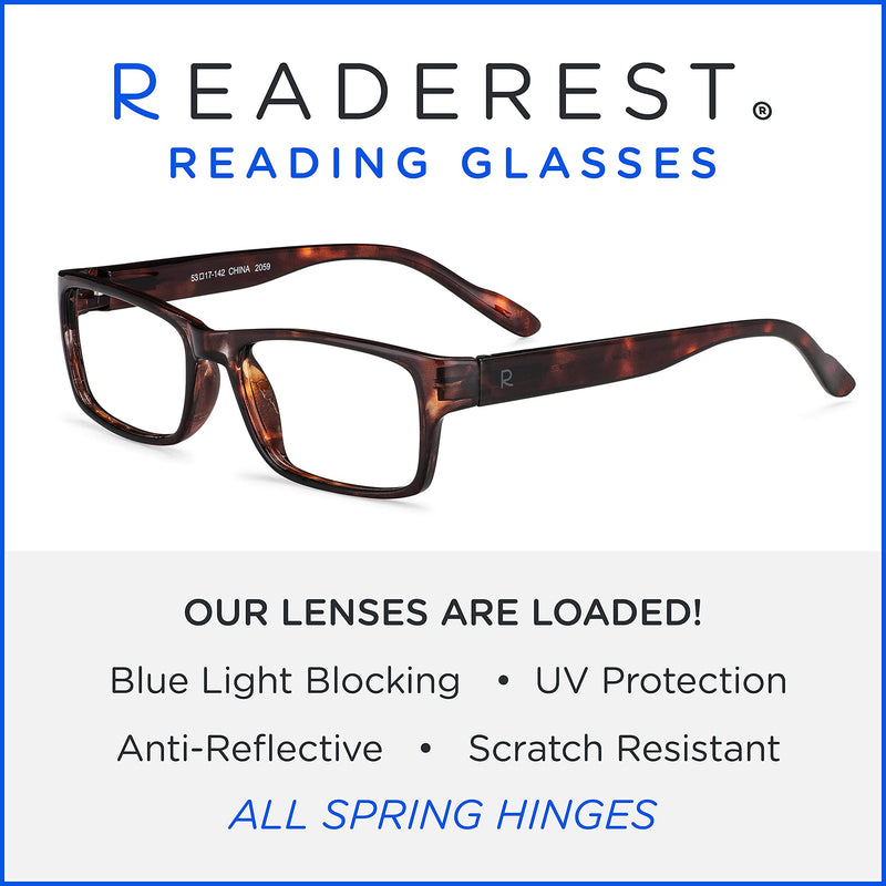 Blue-Light-Blocking-Reading-Glasses-Bourbon-Tortoise-0-25-Magnification-Computer-Glasses