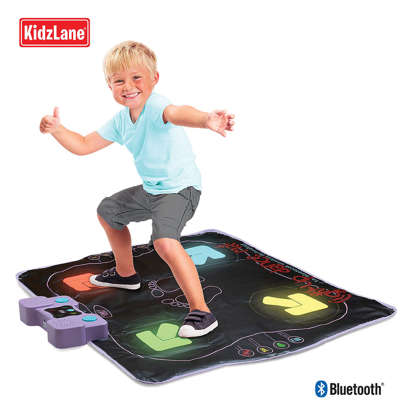 Kidzlane Dance Mat | Light Up Dance Pad with Wireless Bluetooth/AUX or Built in Music