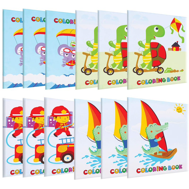 Incredible Value Coloring Books for Kids - Epic Bulk Party Pack of 12 Awesome Coloring