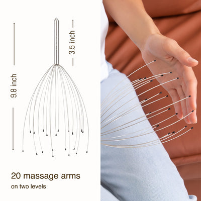 Pur Original Head Massager With Improved Design  Head Scrat Massager With 20