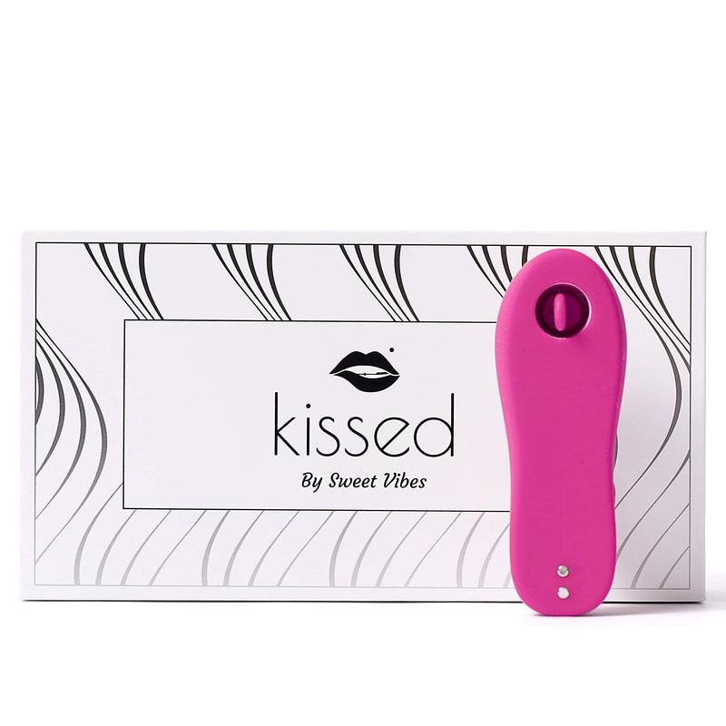 Kissed Smooth Silicone Massager 10 Vibrating Modes Whisper Quiet Usb