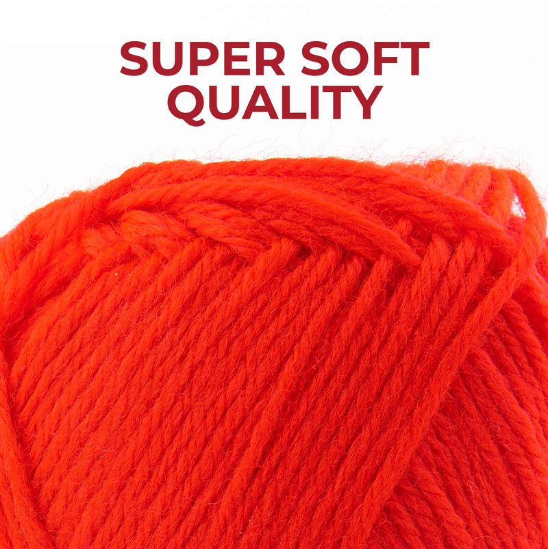 Mind My Thread 3.5oz Super Soft and Versatile Acrylic Yarn for Crocheting | Yarn