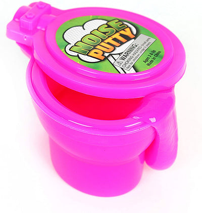 Kicko 4 Inch Toilet Noise Putty Toys for Kids - Pack of 12 Slimes - Ideal for Sensory