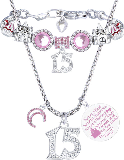 15th Birthday,15 Birthday Gifts for Girls,15th Birthday Jewelry Teen Girls,15th Birthday