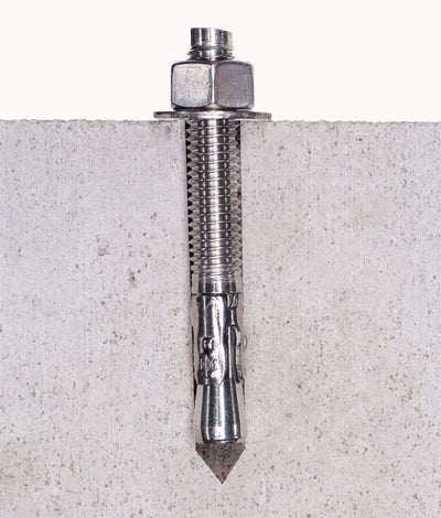 3/8" X 3-1/2" Stainless Wedge Anchor (5pc), 18-8 Stainless