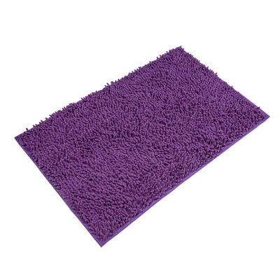 Vdomus Microfiber Bath Rug (Purple 32" X 20"