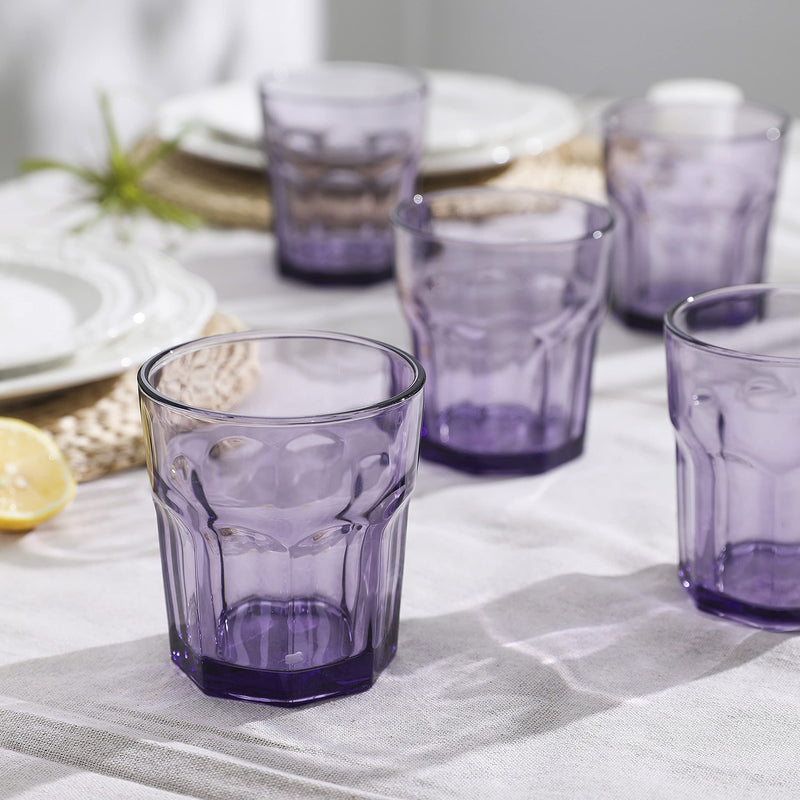 Double Old Fashioned Glasses Beverage Glass Cup,Colored Tumblers And Water