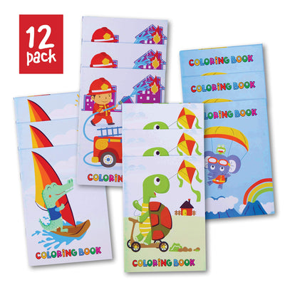 Incredible Value Coloring Books for Kids - Epic Bulk Party Pack of 12 Awesome Coloring