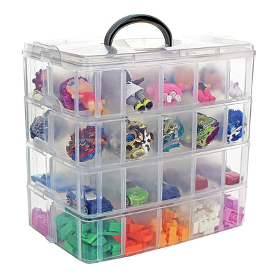 Bins & Things Toy Organizer With 40 Adjustable Compartments Compatible With Lol Surprise