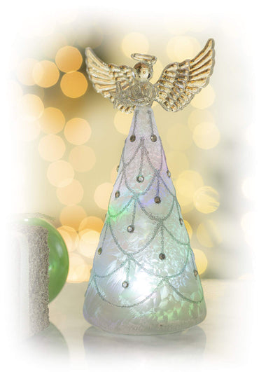 Angel of Light Glass LED Color Changing