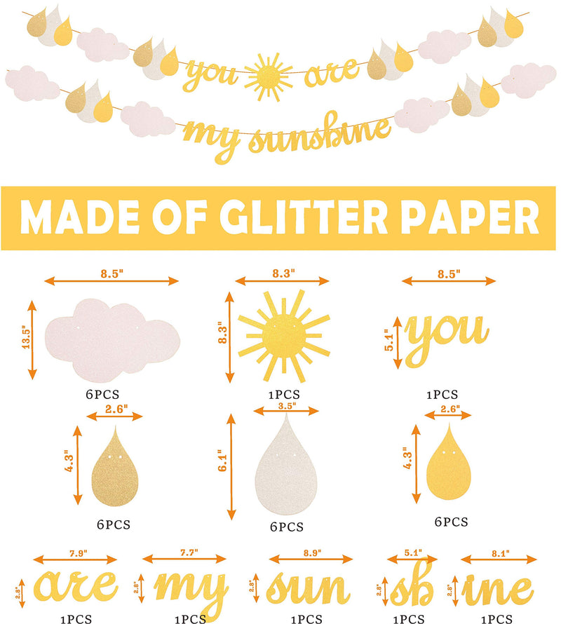 You are My Sunshine Party Supplies, You are My Sunshine Party Decorations, You are My