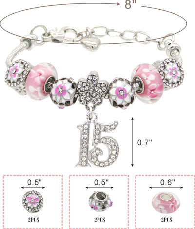 15th Birthday Gifts for Girls, Jewelry for Girls 15 Years Old, Girls 15th Birthday