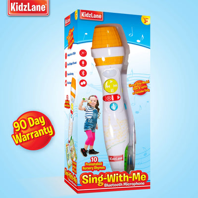 Kidzlane Microphone for Kids with Bluetooth | Kids Singing Toy Microphone for Babies