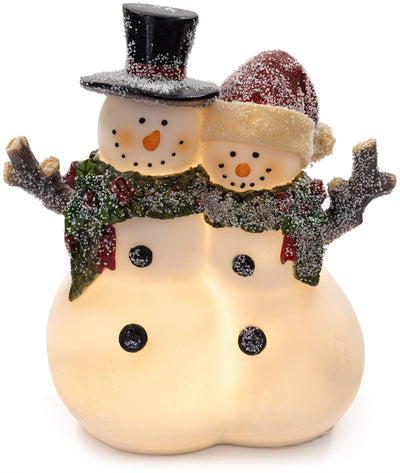 Vp Home Gift-Giving Snowman Couple Led Christmas Light