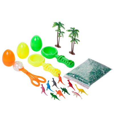 Dinosaur Water Beads Play Set - Sensory Toys for Kids with 16 oz of Water Beads, Water