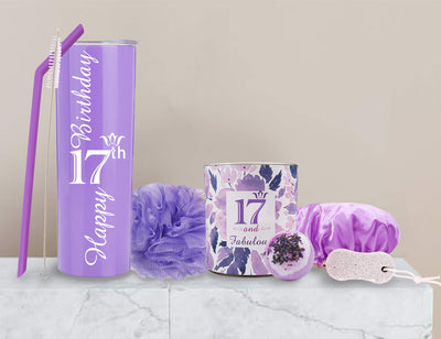 17th Birthday Tumbler, 17th Birthday Gifts for Girl, 17 Birthday Gifts, Gifts for 17th