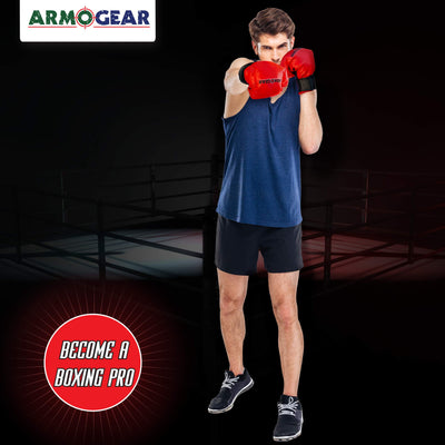 ArmoGear Kids Boxing Gloves with Easy Closure | Fits Kids & Teens | Cushion Pillow Like