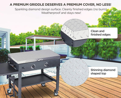 Griddle Cover 28 Inch Works For Blackstone Grill 28In Flat Top Gas Cooking Station Hard