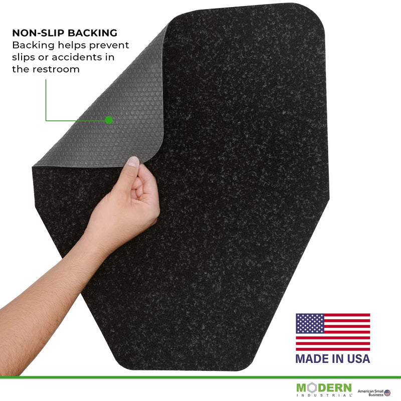 Urinal Mat (6-Pack) Non-Slip, Odor-Eliminating Disposable Commercial Urinal Mats