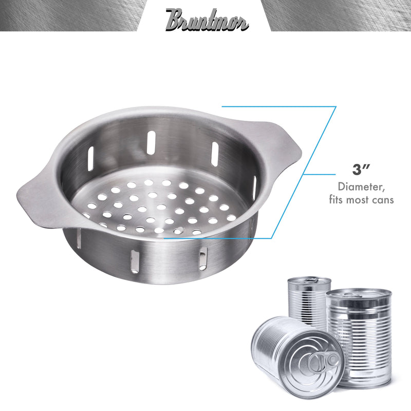 Stainless Steel Can Colander For Tuna, Beans, Vegetables,