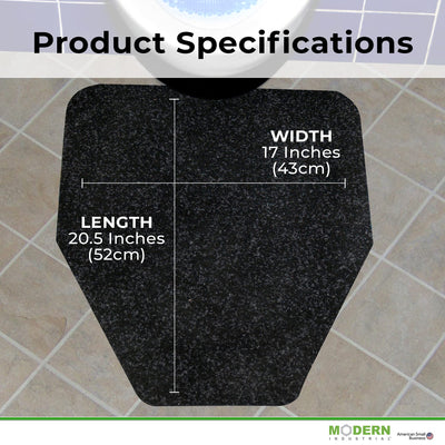 Urinal Mat (6-Pack) Non-Slip, Odor-Eliminating Disposable Commercial Urinal Mats