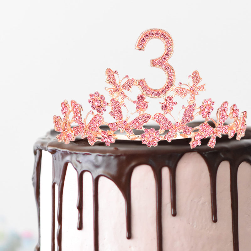 3rd Birthday Decorations for Girls, 3rd Birthday Gifts for Girls, 3rd Birthday Tiara