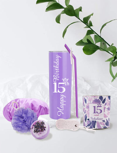 15th Birthday Tumbler, 15th Birthday Gifts for Girl, 15 Birthday Gifts, Gifts for 15th