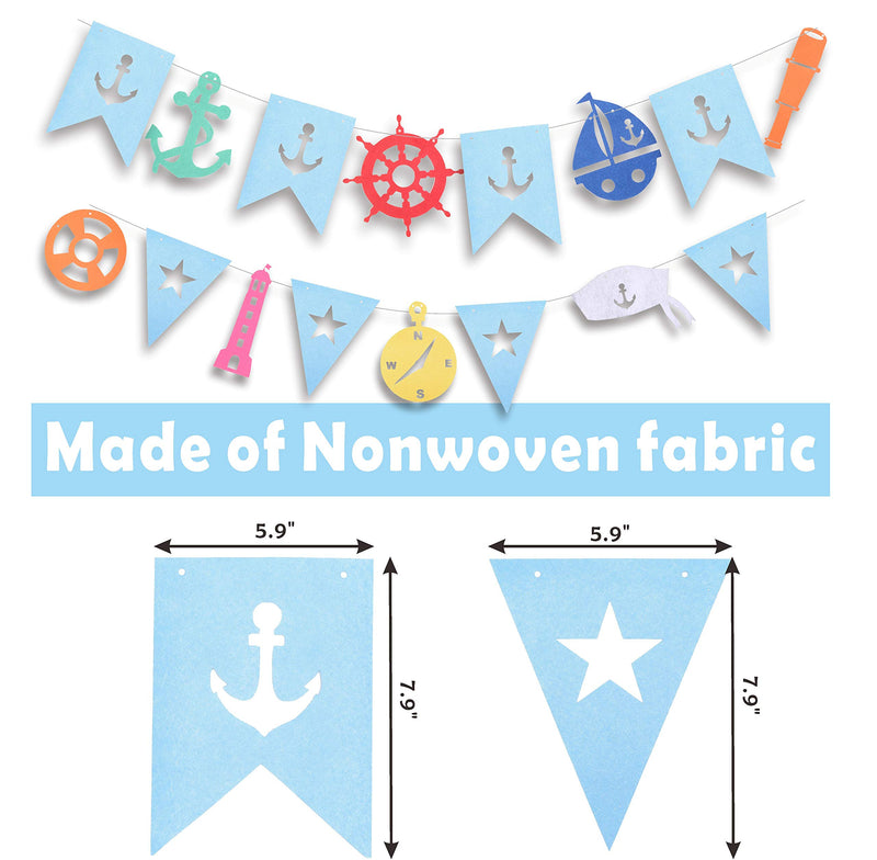 Ahoy Its a Boy Baby shower Nautical Decorations for Boy | Nautical Its A Boy Nautical