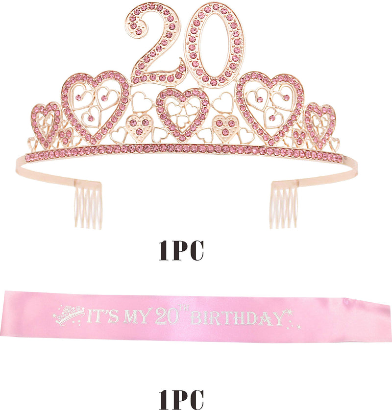 20th Birthday, 20th Birthday Decorations for Women, 20th Birthday Decorations, 20th