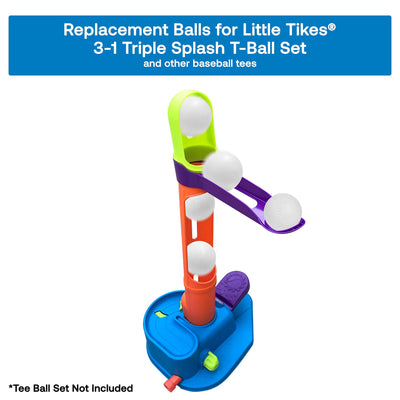 Toddler & Little Kids Replacement T Ball Baseball | for Little Tikes 3-in-1 Triple Splash