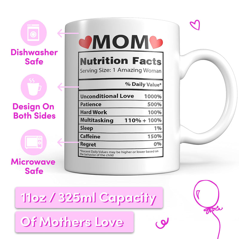 Mom Mug Birthday Gift From Daughter - Stocking Stuffer Ideas For The World&