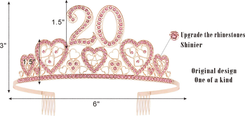 20th Birthday, 20th Birthday Decorations for Women, 20th Birthday Decorations, 20th