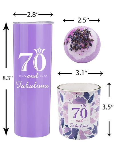 70th Birthday Tumbler, 70th Birthday Gifts for Women, 70 Birthday Gifts, Gifts for 70th