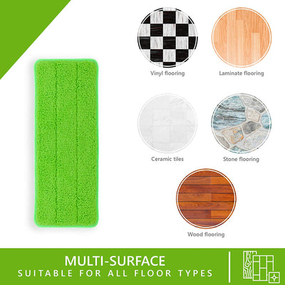 Microfibre Mop Pad Ultra For Stubborn Dirt, Stains And Deep Cleaning, Use