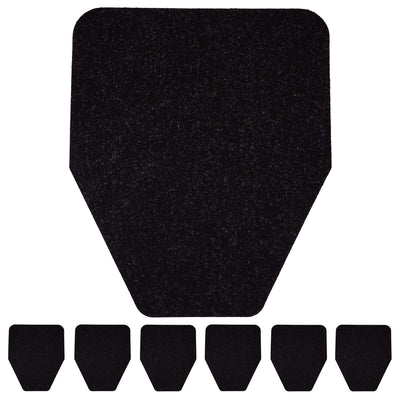 Urinal Mat (6-Pack) Non-Slip, Odor-Eliminating Disposable Commercial Urinal Mats