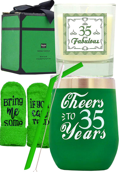 35th Birthday Gifts for Women, 35th Birthday, 35th Birthday Tumbler, 35th Birthday