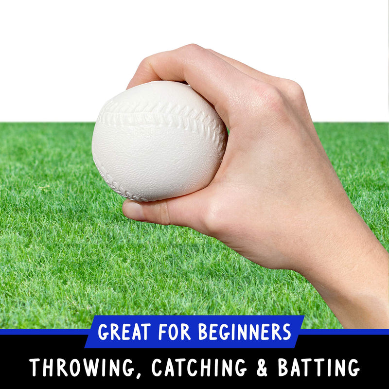 Foam Toddler Baseballs (3 Pack) - Compatible with Fisher-Price Triple Hit Pitching Machine