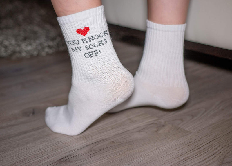 Love Socks with Message - Gift for Women - Novelty Birthday Socks Women&