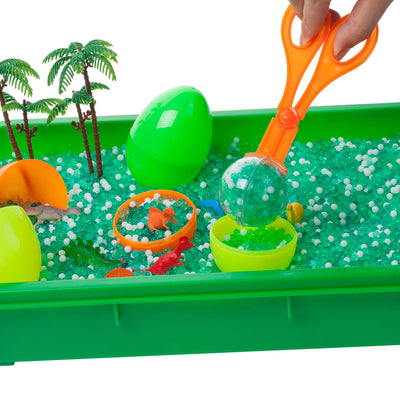 Dinosaur Water Beads Play Set - Sensory Toys for Kids with 16 oz of Water Beads, Water