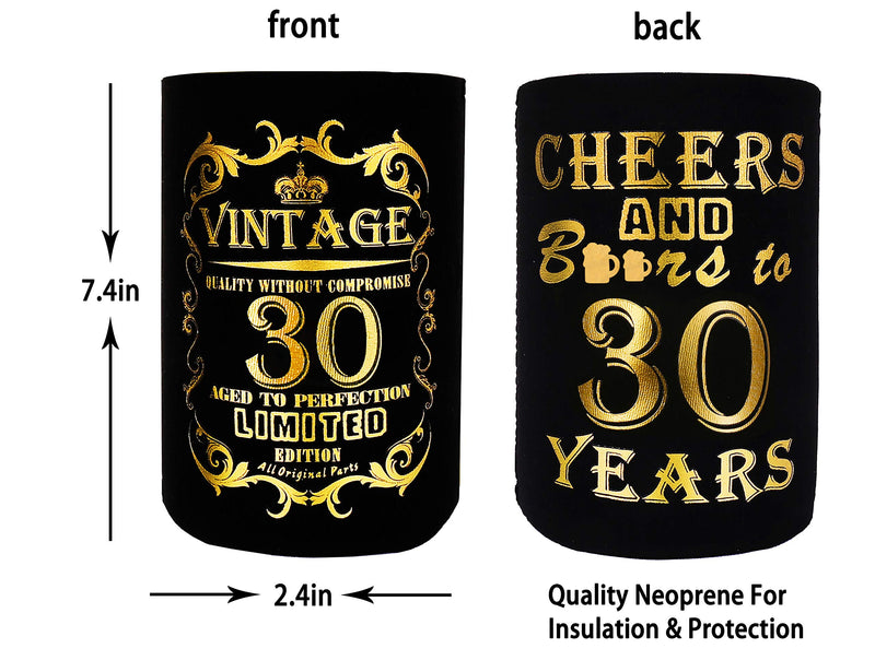 Cheers to 30 Years,30th Birthday Decorations for Men,30th Birthday Gift for Men,30th