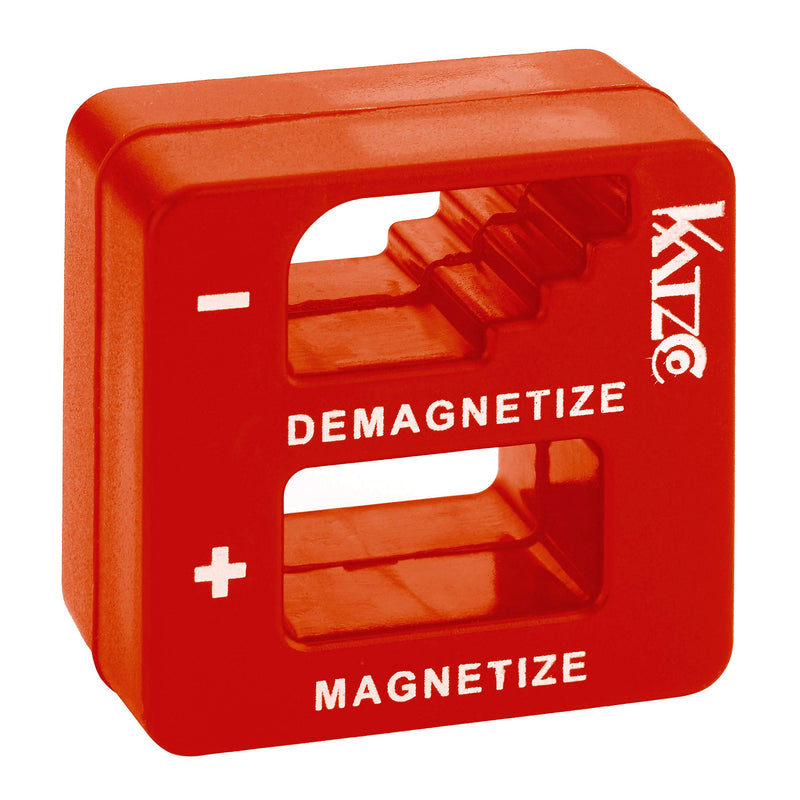 Precision Magnetizer and Demagnetizer - for Screwdrivers, Screws, Drill Bits, Sockets, Nuts, Bolts, Nails, Drivers, Wrenches, Tweezers, and Other Steel Tools