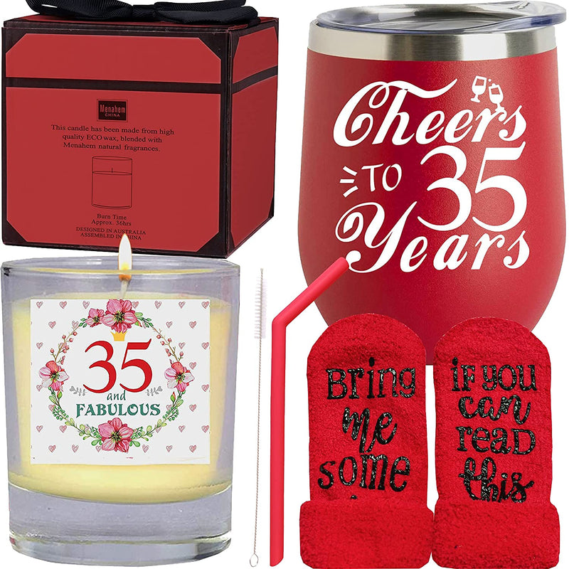 35th Birthday Gifts for Women, 35th Birthday, 35th Birthday Tumbler, 35th Birthday