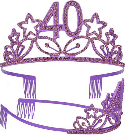 40th Birthday, 40th Birthday Gifts Women, 40th Birthday Crown, 40th Birthday Tiara, 40th