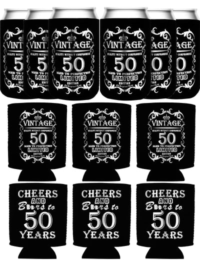 Cheers to 50 years Silver, 50th Birthday Gifts for Men, 50th Birthday Gifts, 50th Birthday