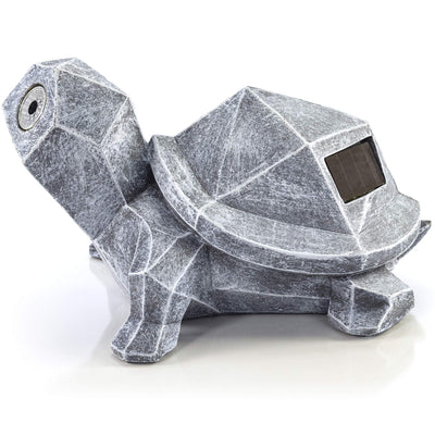 VP Home Geo Turtle Solar Powered LED Outdoor Decor Garden