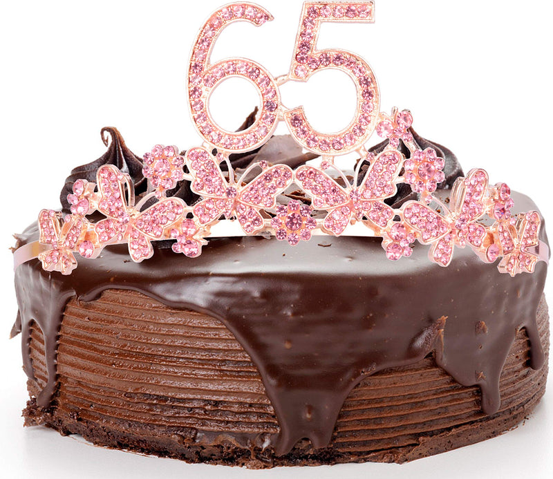 65th Birthday Gifts for Women, 65th Birthday Tiara and Sash, Its My 65th Birthday Sash