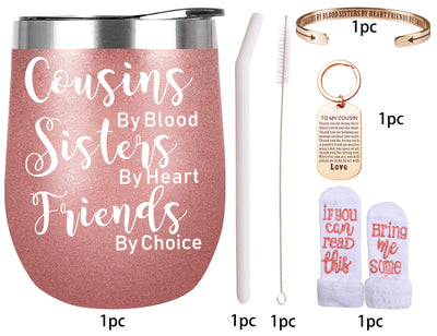 Cousin Gifts for Women, Funny Gift for Cousin Female, Birthday Presents Idea for Cousins