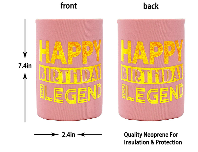 Happy Birthday Legend, Birthday Gifts for Women, Happy Birthday Legend Can Cooler