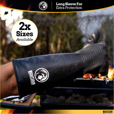 Extreme Heat Resistant Gloves For Grill BBQ - High Temperature Fire Pit Grill Gloves