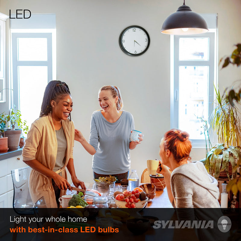 SYLVANIA LED A19 Light Bulb, 60W Equivalent, Efficient 8.5W, Medium Base, Frosted Finish